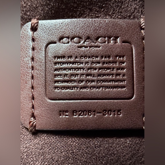 Coach Mini Zoe Satchel Pink Pebbled Leather Lock Key Crossbody Style 8015 - Picture 5 of 16